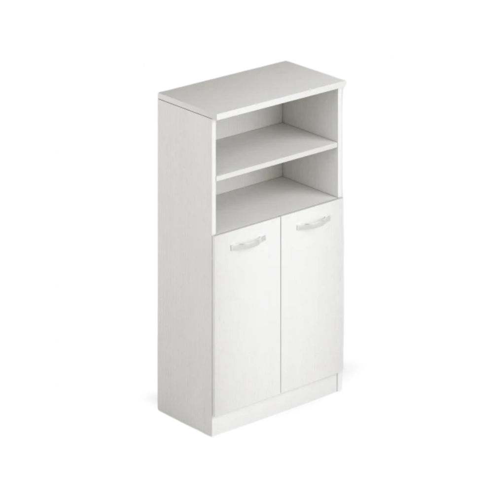 Mobile lavanderia 2 ante + vano a giorno 71x38x130 cm – Argilla