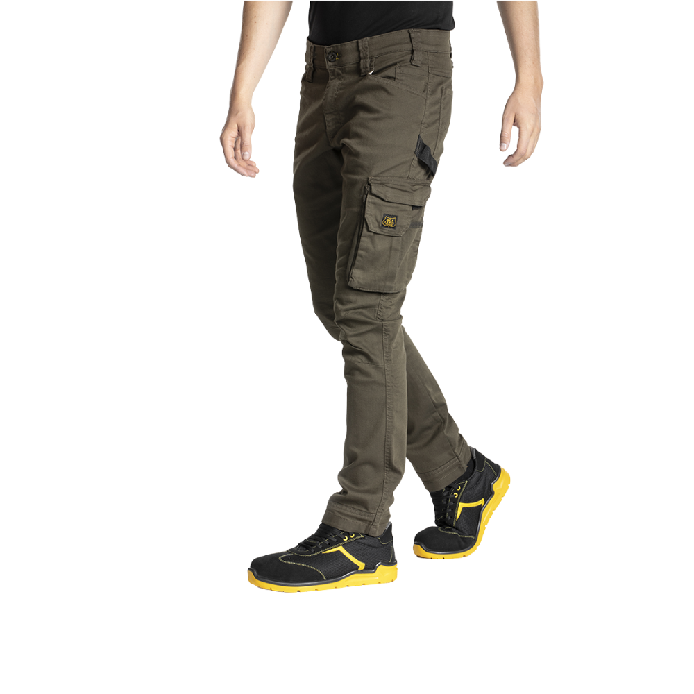Jeans Multitasche Elasticizzati Verde – Job C49 Rica Lewis con Fibreflex®