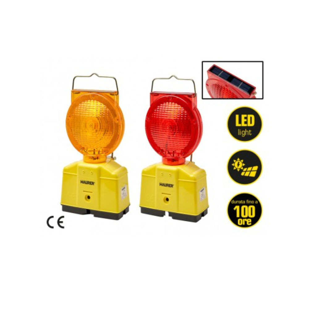 LAMPADA STRADALE LED RICARICABILE CON PANNELLO SOLARE
