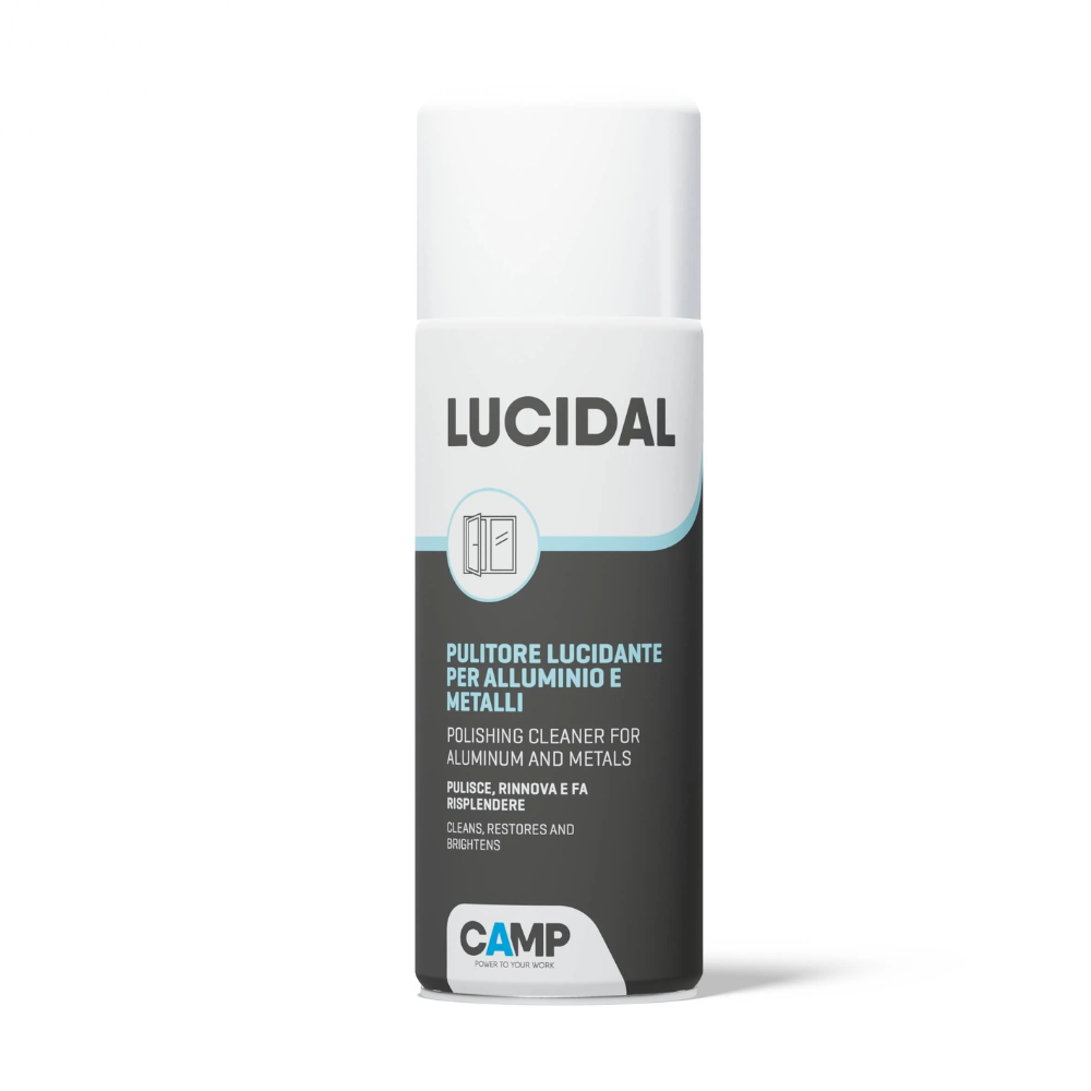 Lucidal Spray – Lucidante Protettivo per Alluminio e Metalli | Pulizia Senza Aloni