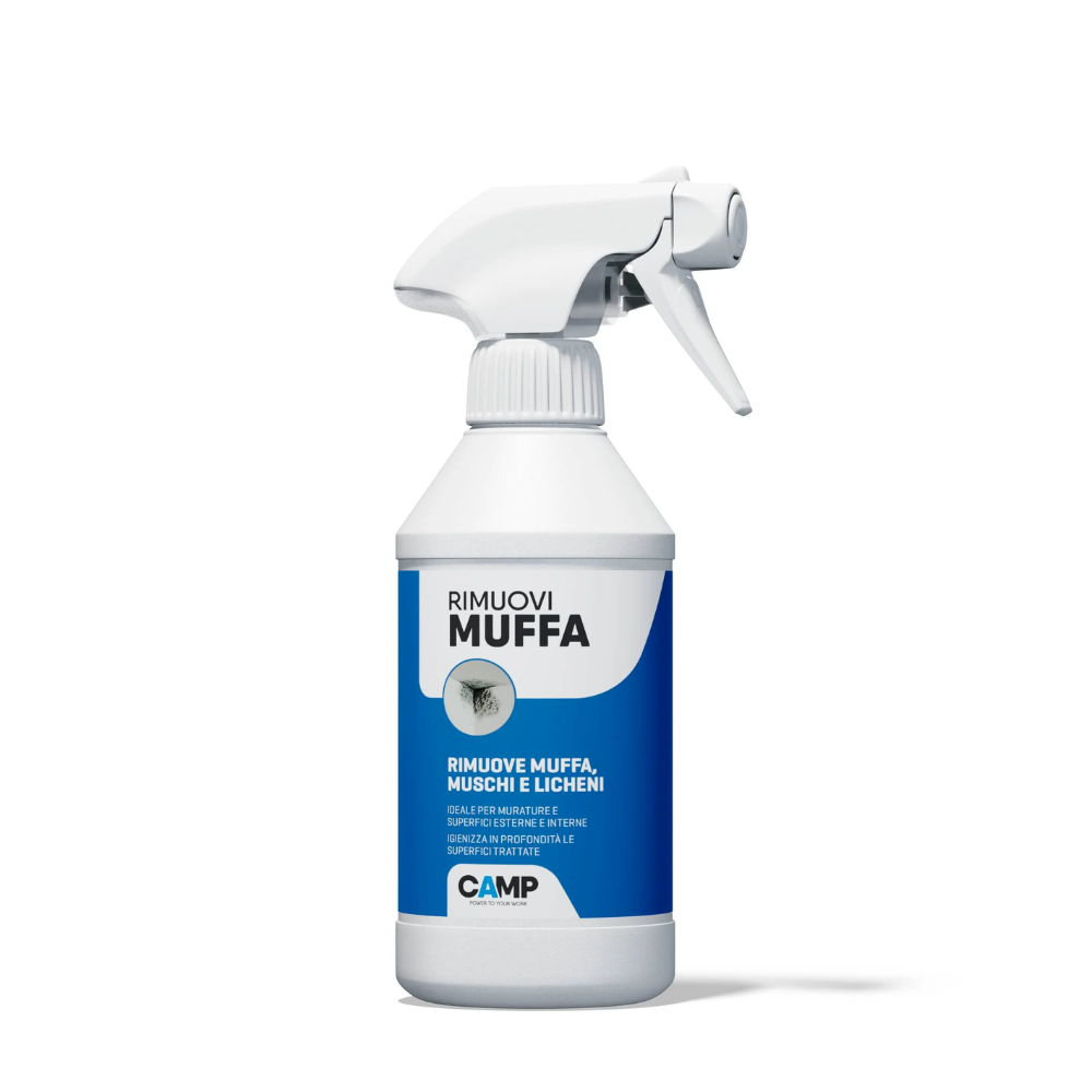 Rimuovi Muffa Igienizzante – Pulitore Pronto all’Uso per Interni ed Esterni