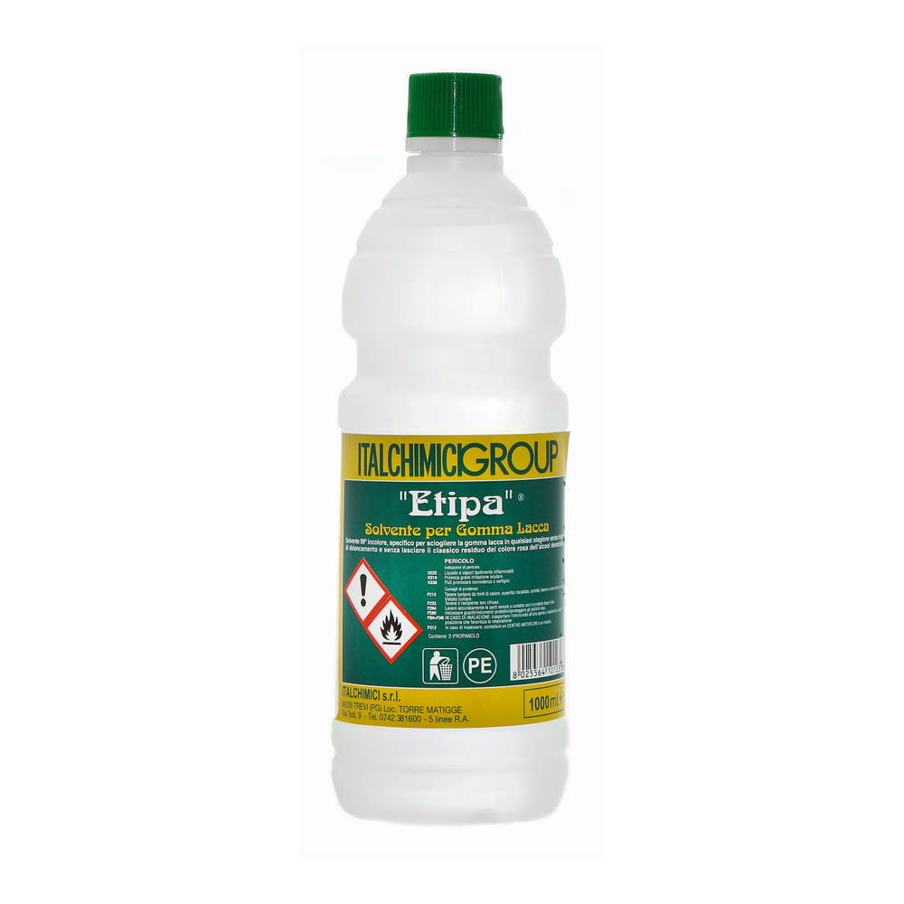 ETIPA - SOLVENTE PER GOMMALACCA ALCOOL ISOPROPILICO
