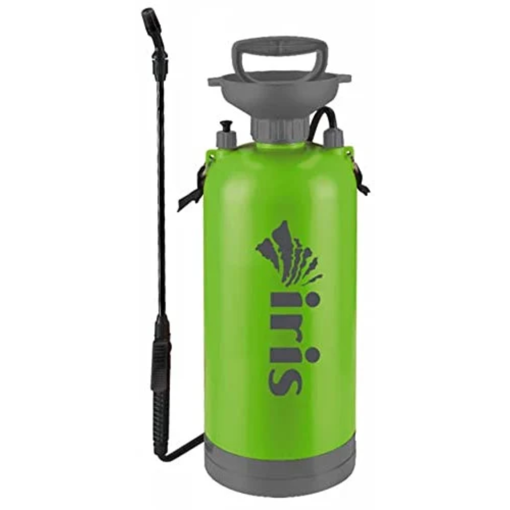 Pompa a Pressione a Spalla Iris Garden 8L – Irroratrice per Diserbo e Trattamenti