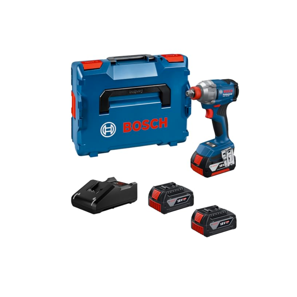 Trapano avvitatore a impulsi a batteria 18V al litio con valigetta – SergiPro X18