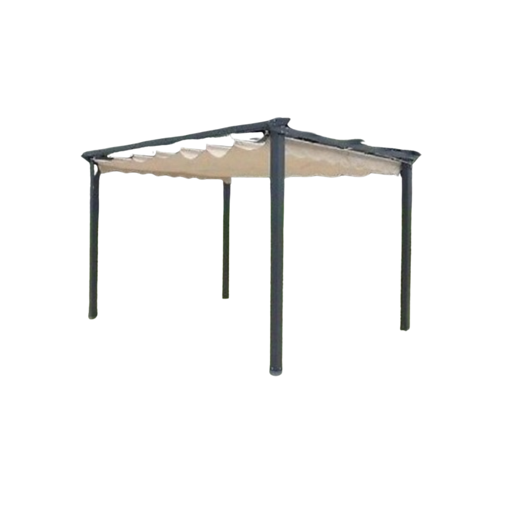 GAZEBO VERANDA CON TELO SCORREVOLE