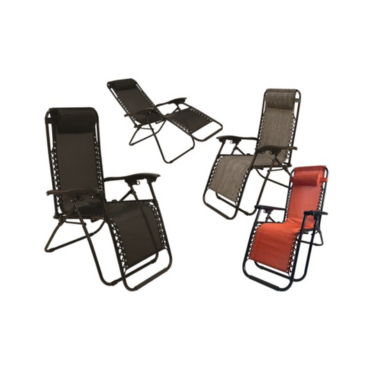 SEDIA POLTRONA RECLINABILE ZEN 175x65x110h