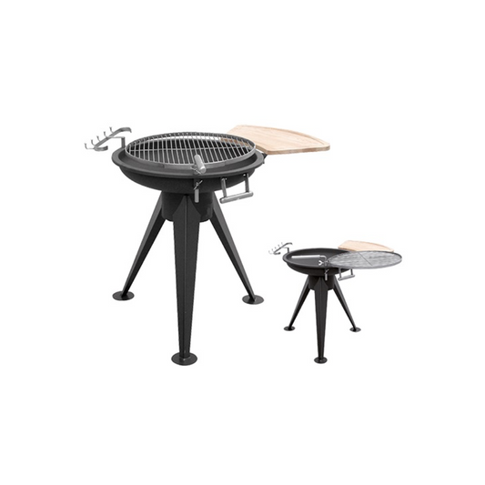 BARBECUE A CARBONE TRIPODE ROUND