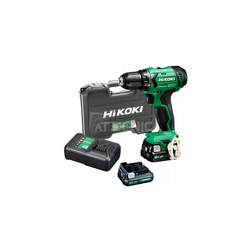 Trapano avvitatore Hikoki DV12DA 12V con percussione – Compatto e potente completo di valigetta