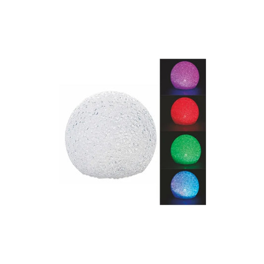 Sfera LED Multicolor 15 cm con Cambio Colore RGB – Design Moderno e Tecnologico