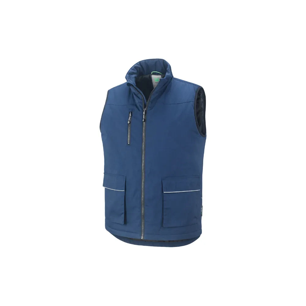 Gilet Imbottito in Tessuto Ripstop