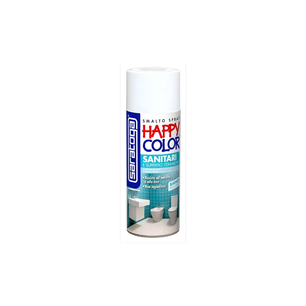 Smalto Spray Saratoga Happy Color – Sanitari e Ceramica